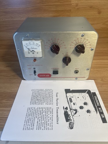 Conar 400 Novice Transmitter With Manual