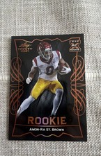 2021 Leaf Trinity Box Black - Amon-Ra St. Brown #RB-22 (RC)