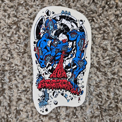 Sticker Skateboard Vintage Jeff Kendall Santa Cruz - Années 80 - Neuf