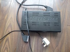 Fortex Digital Satellite Receiver FS-4000v2 and Scart Lead - No Remote