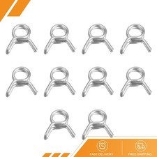 20pack Double Wire Spring Hose Clamp 304 Stainless Steel 5.5mm Spring Clips
