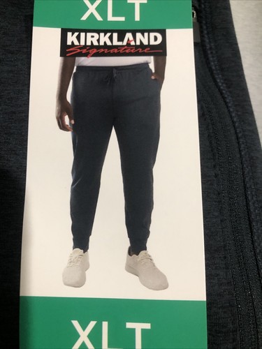 2 NEW Kirkland Signature Men's Active Jogger, XLT , Gray & Blue - Picture 4 of 6