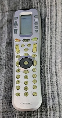 URC MX-350 Osiris 10 Device Backlit Learning Universal Remote Control Works