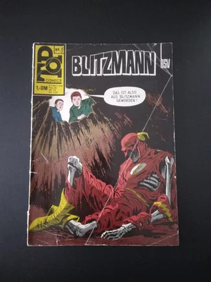 bsv Top Comics Blitzmann 106 Comic Flash Roter Blitz 1970 60er 70er extrem rar - Bild 1 von 4