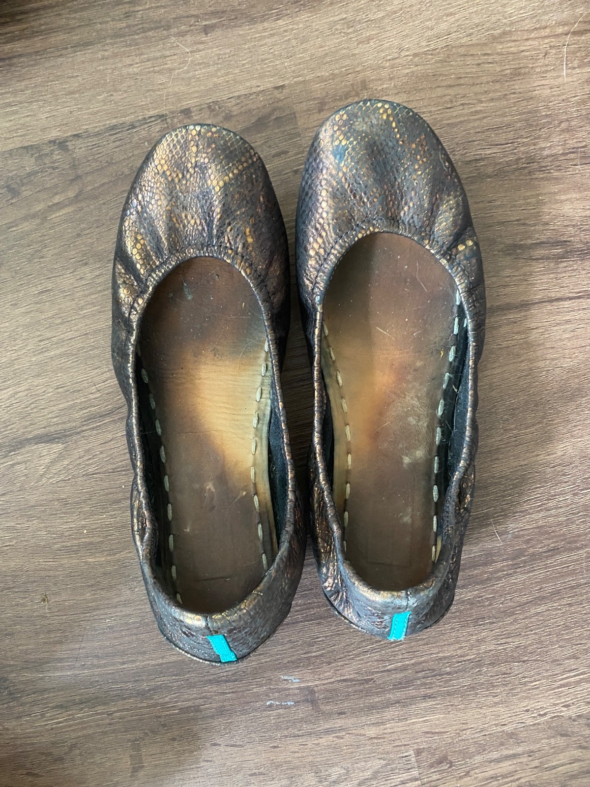 Tieks size 8 (Ember)
