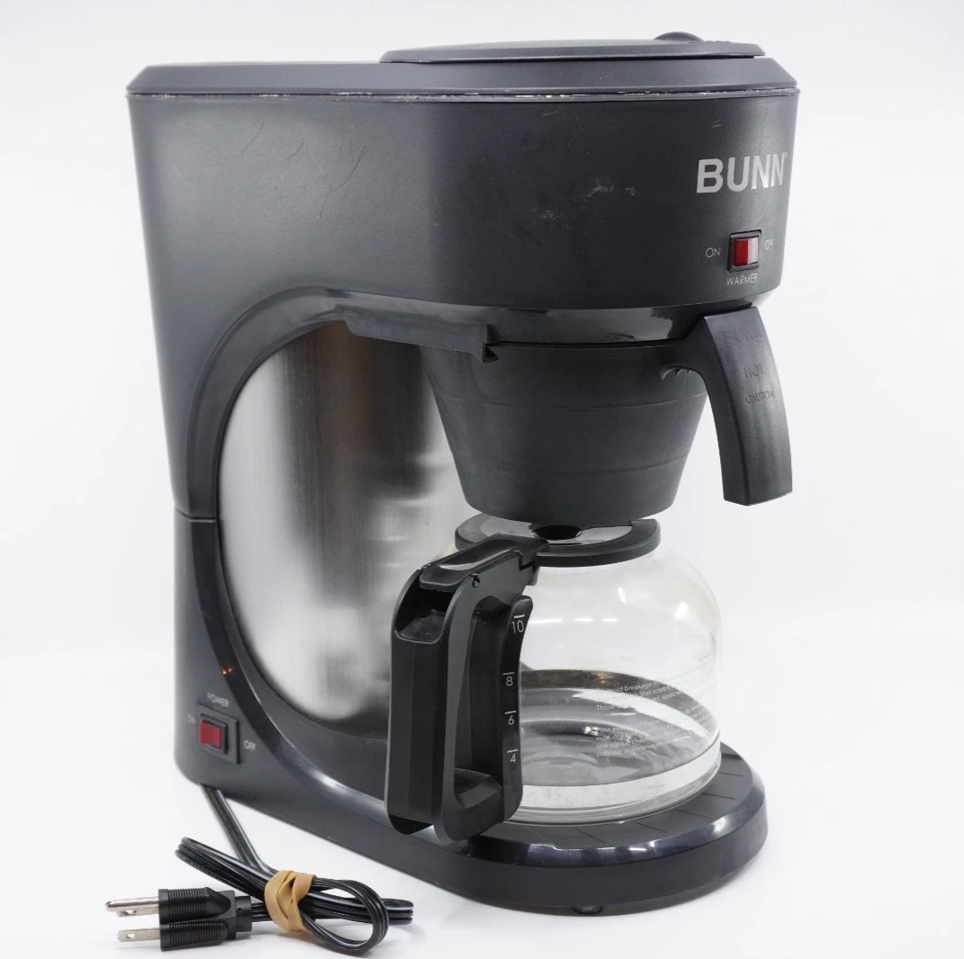 BUNN Speed Brew Coffee Maker Select 10-Cup Works & Tested - Low Use Black