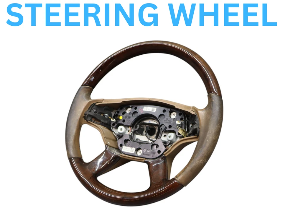 07-09 梅赛德斯 CL550 4 辐条方向盘桨变速器皮革 61580350 原始设备制造商 — 第 2/4 张图片