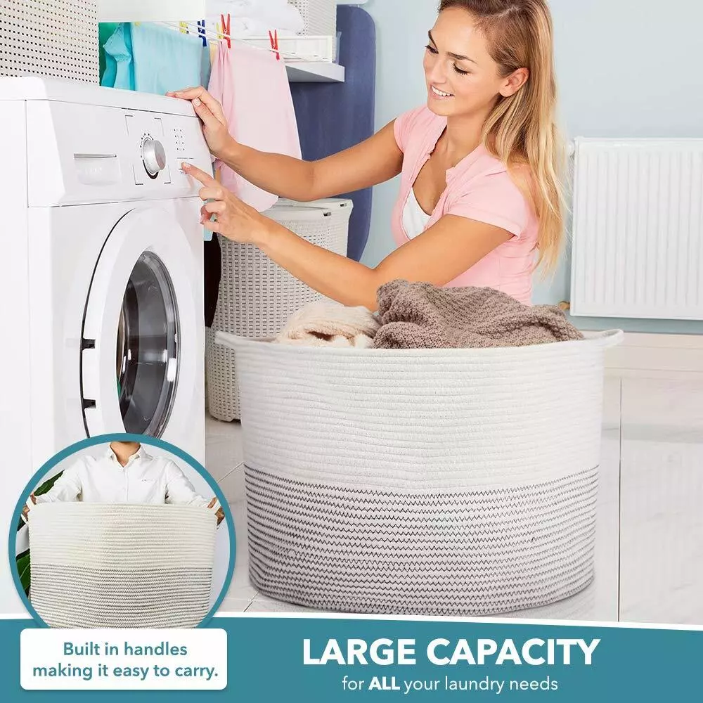8L Mini Folding Washing Machine Portable Washing Machine with Drain Basket forTravel Baby Clothes, Size: 1XL, Purple