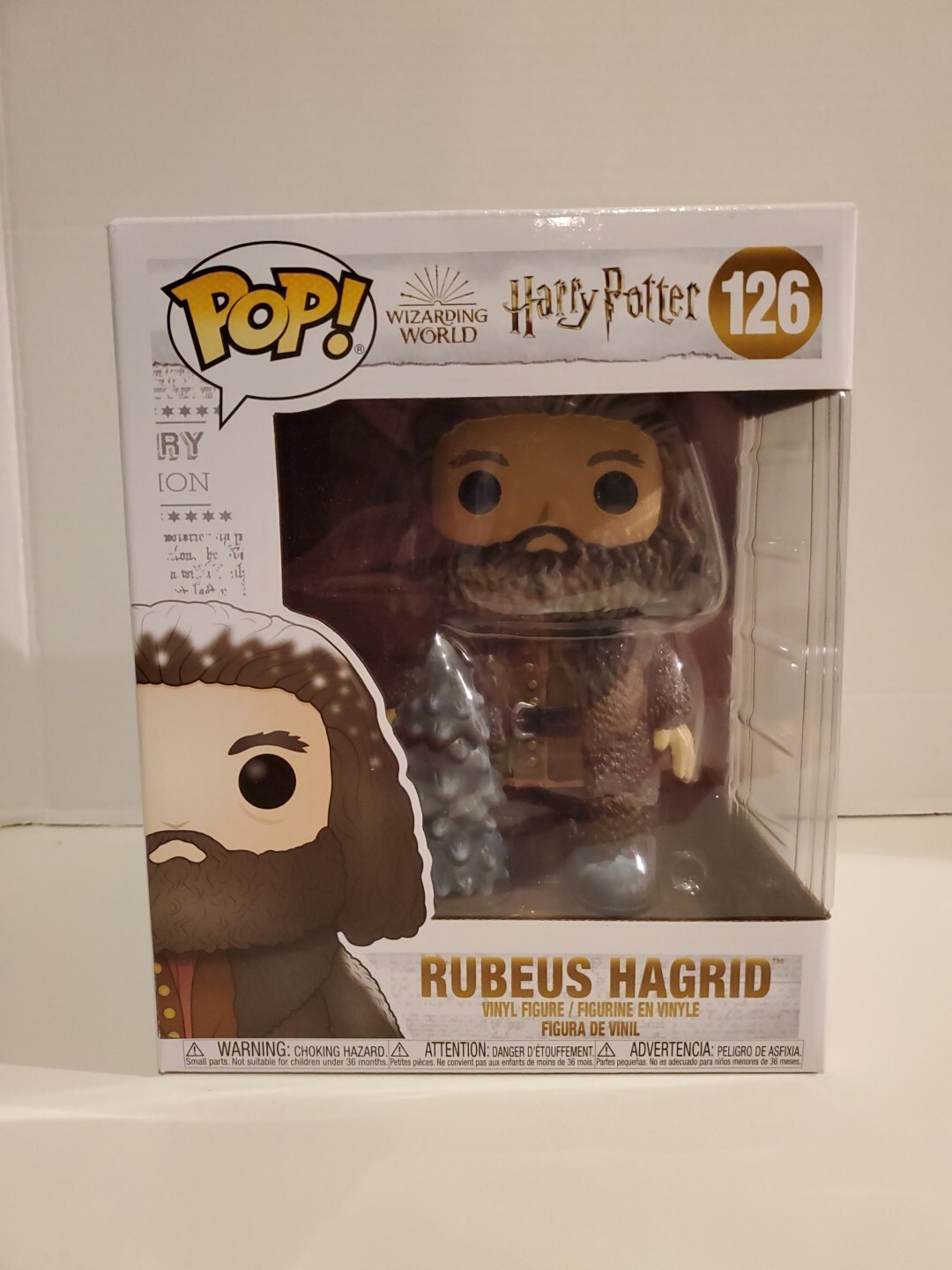 Sale Funko Pop!: Harry Potter - Rubeus Hagrid (6 Inch) #126 - Sealed!