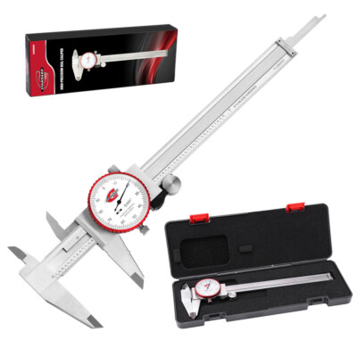 Standard Gage 0-6'' Range SAE Dial Caliper Measuring Tool  ±0.001'' Accuracy USA