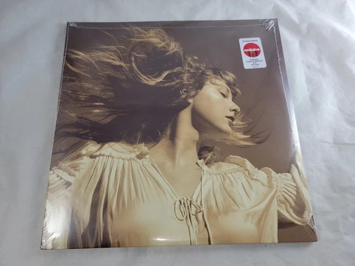 Taylor Swift Fearless Taylor's Version 3 LP Red Vinyl Target Exclusive 2021 New