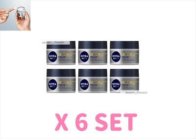 NIVEA MEN ACTIVE AGE CREAM 5MEN'S CREAM ANTI-AGING CARE WHITENING JAPAN 50g X 6