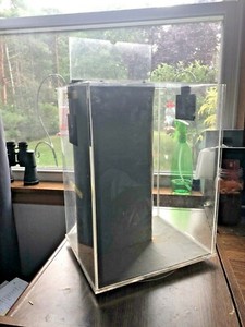 Swivel Acrylic Display Case, 14x10x9" Old Store Cross Watch display case 