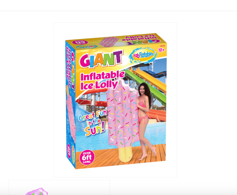 Nueva cama inflable gigante para piscina de más de 6 pies de largo Reino Unido