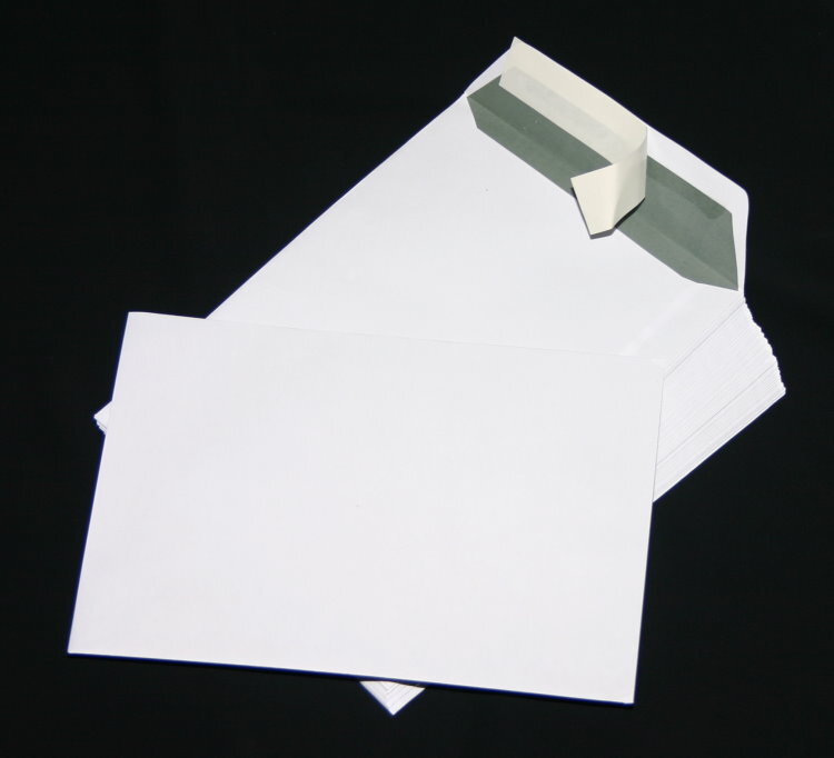 Busta C4 229x324 50 Buste Bianche DIN C4 - 229x324 Mm - 90g - Autoadesive - Per Documenti A4 Senza Finestra Buste Autoadesive - Foto 6