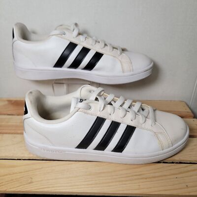 Adidas Neo Cloud-Foam Classic B&W Low Top Shoes Size