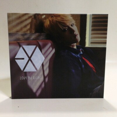 CD EXO Japan Album Love me right Baekhyun First Limited Edition with Sticker