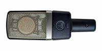 AKG C214 Professional Large-Diaphragm Condenser Microphone - Black (3185X00010)