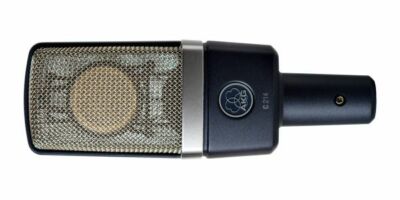 AKG C214 Professional Large-Diaphragm Condenser Microphone - Black