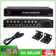 8 Channel Passive Balun,DC12V 10A 120W,Video Receiver HUB for Video Transmission