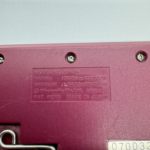 Consola de juegos portátil Nintendo Game & Watch Game Chef funciona con baterías de colección - Imagen 13 de 15