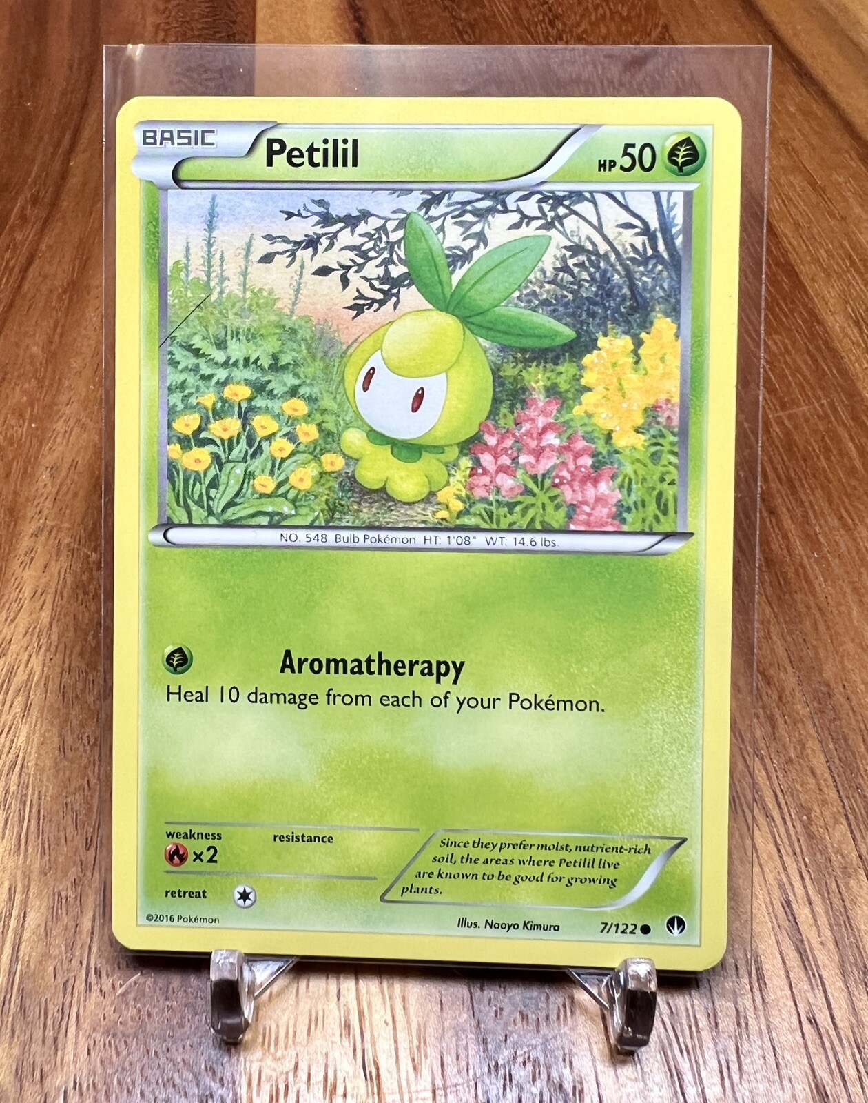 Petilil 7/122 XY Breakpoint Common Pokemon Card NM