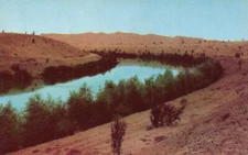 Postcard CA Southeastern California All American Canal Chrome Vintage PC f1303