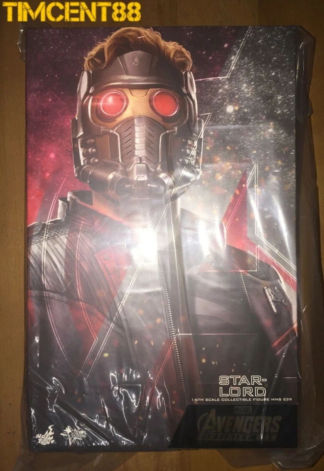 Ready! Hot Toys MMS539 Avengers Infinity War 1/6 Star-Lord Starlord New - Image 2 of 4
