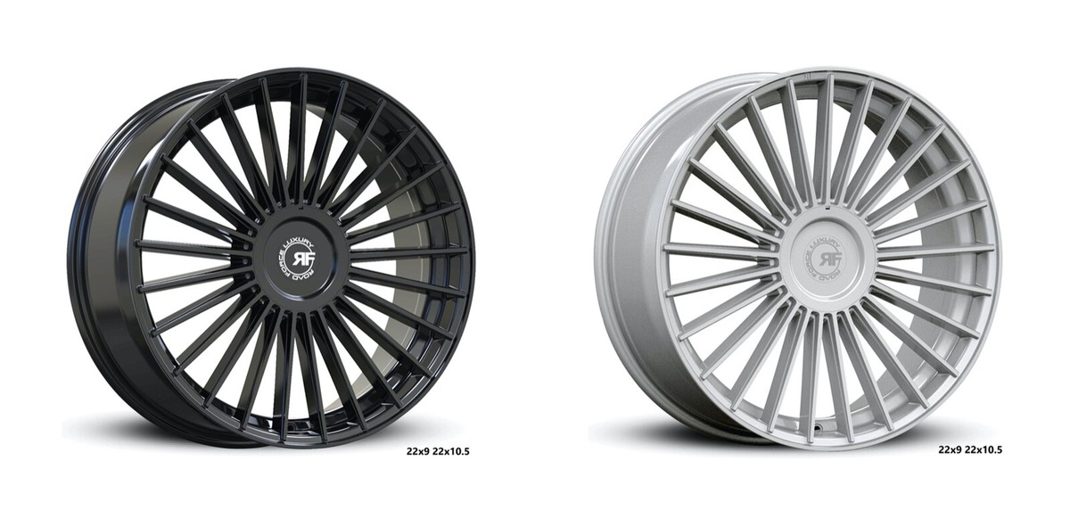 22” RF22 MACHINED SILVER CONCAVE WHEELS RIMS FOR BMW F01 740 22” RF22 MACHINED SILVER CONCAVE WHEELS RIMS FOR BMW F01 740