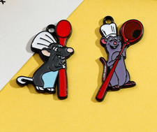 Lot 40 PC catoon Mouse Charm earrings Pendants DIY Jewelry Making