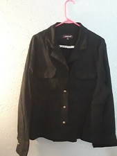 Doll House Black Coat Size 1x For Woman Used #98