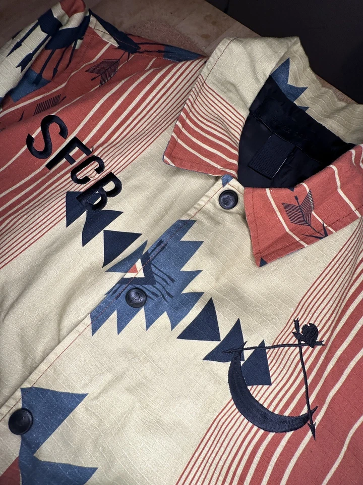 Chaqueta Entrenador Surf Club Surf Escala X Usada Talla Mediana Foto 2 de 4