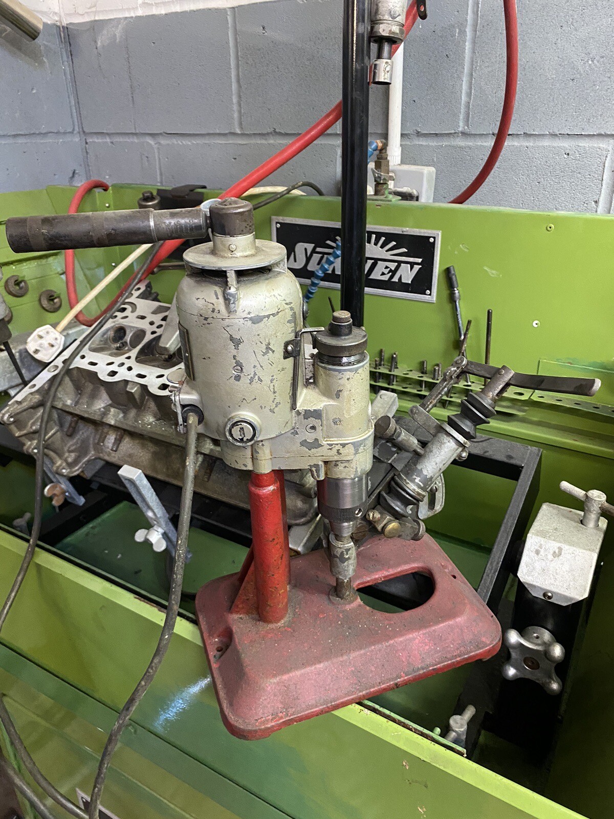 Sunnen Complete Cylinder Head Bench eBay