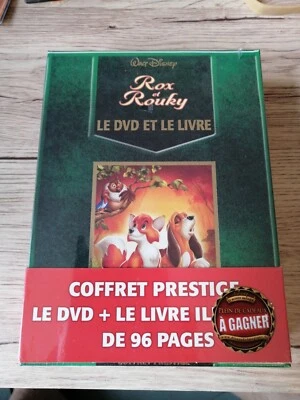 COFFRET DVD + LIVRE ROX ET ROUKY / COLLECTION PRESTIGE NEUF SOUS BLISTER  - Photo 1/2