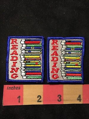 LIBRARIANS Library Book Reader Patch Lot Of 5 Patches Literary Genres 00AB 