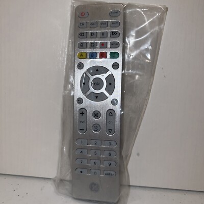 Genuine GE Universal Remote Control AUX TV DVD CBL 48844 cl5 7252