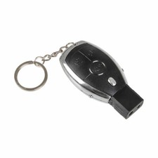 Rhode Island Novedad - Juguete Mordaza Broma - LLAVERO COCHE IMPACTANTE con Luz LED (2.75