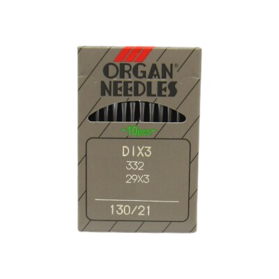 Organ Industrial Sewing Machine Needles 29x3 SIZE 21 130/21 Singer Model 29K