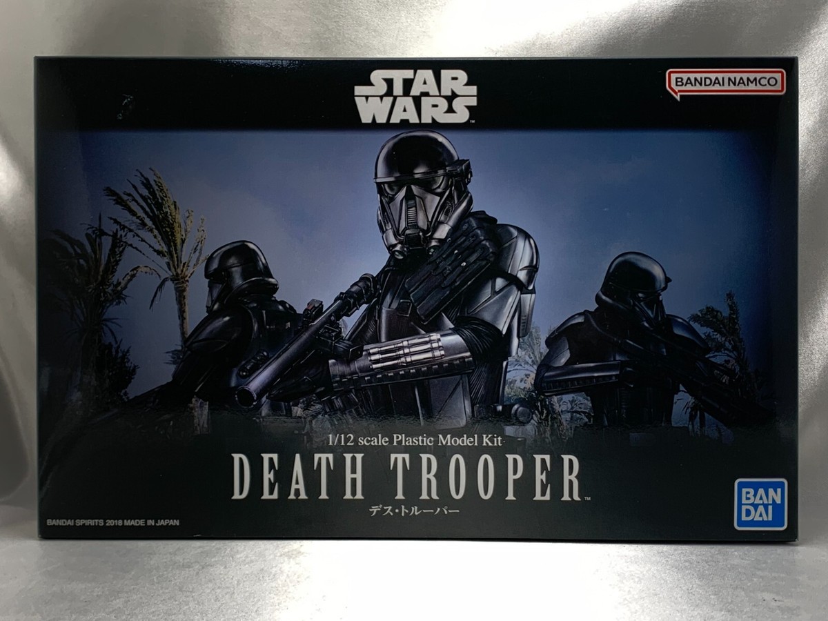 Bandai Spirits Star Wars Death Trooper 1/12 – Kit De Figura De Plástico Coleccionable, Edición Multicolor