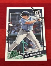 2023 Donruss Baseball Rated Prospect Base #90 Kyle Manzardo - Tampa Bay Rays