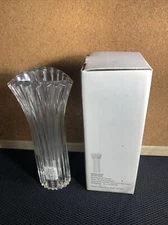 Mikasa Bud crystal  vase 8" Excelsior made in Germany