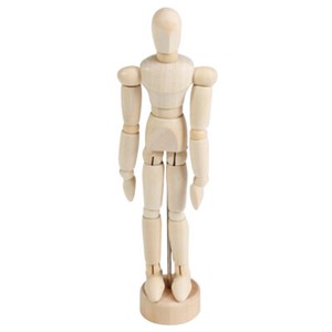 poseable wooden doll