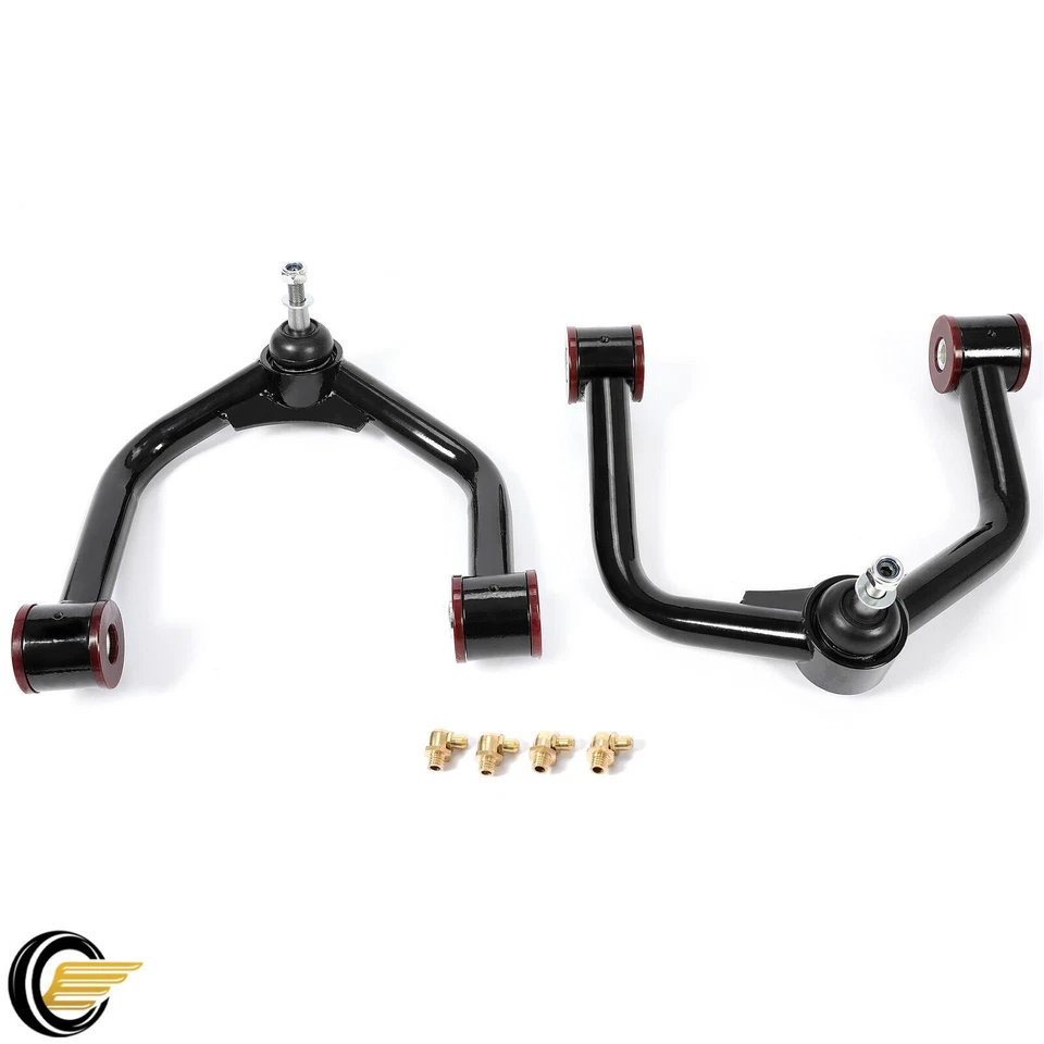 For 04-15 Nissan Titan 05-19 Armada 2-4" Lift Upper Control Arm Suspension Kit - Image 2 of 4