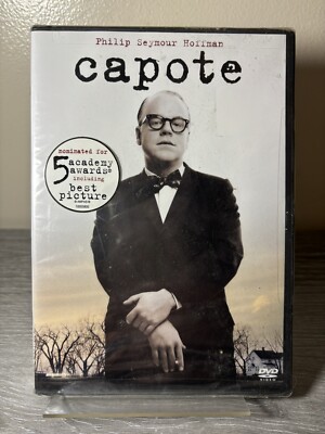 DVD - CAPOTE - PHILLIP SEYMOUR HOFFMAN - 2006 - FACTORY SEALED NEW