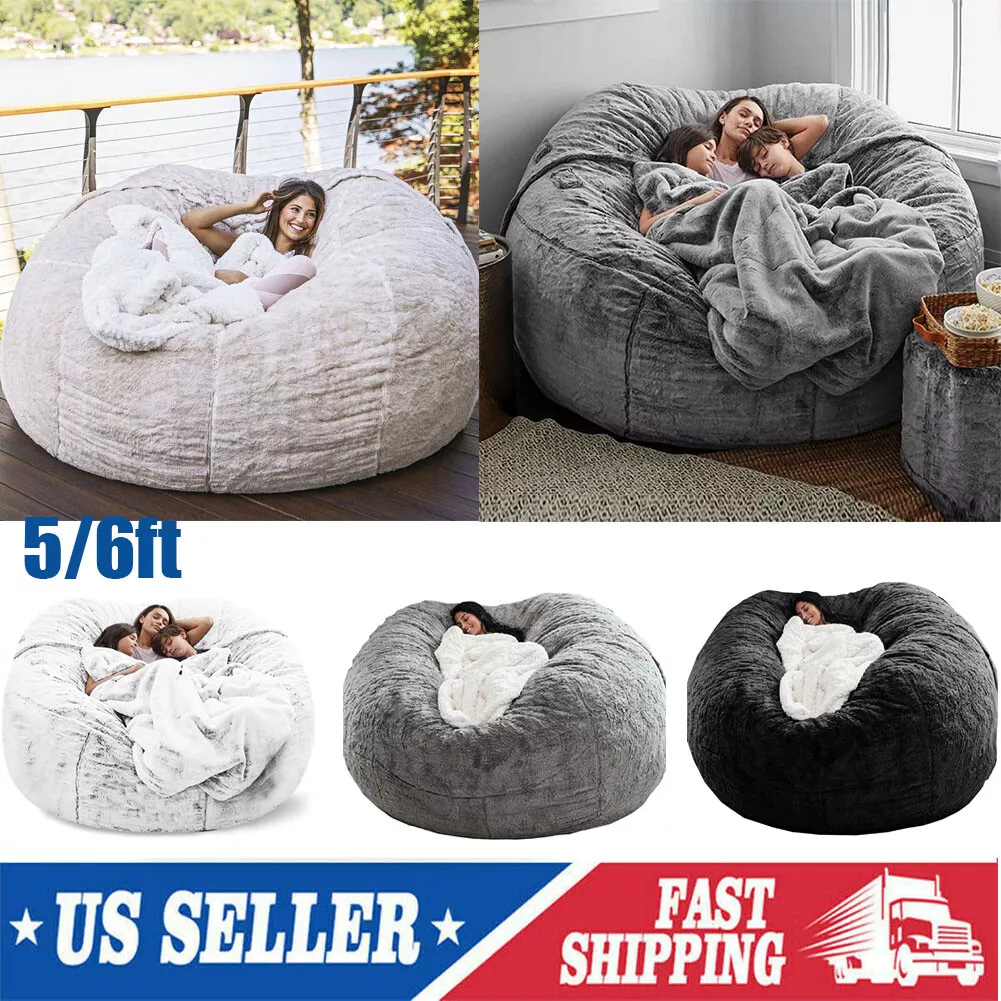 Bean Bag Cover 5ft Giant Bean Bag Cover Big Bean Bag Storage Chair