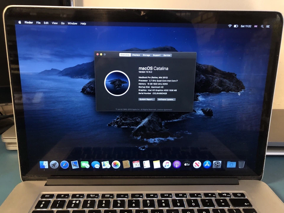 Apple MacBook Pro 15" 2012 · i7 · 16GB · 500GB, photo 2 of 5