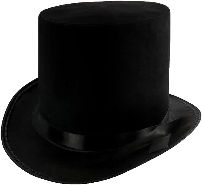 Disfraz de Halloween para Adulto Poliéster Unisex sombreros de copa