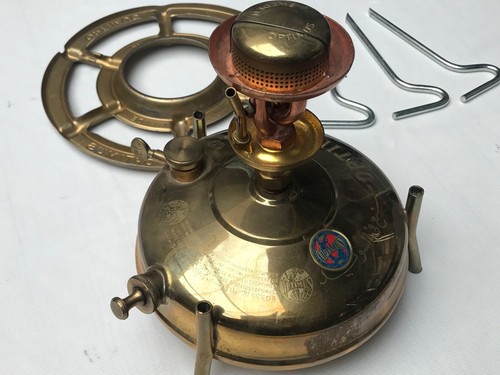 Vintage Optimus Model No. 48 brass stove, Unlit, Excellent condition, Sweden - Picture 6 of 11