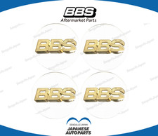 Bbs Wheel Center Caps 56mm Genuine Emblem Platinum Silver P5624182 Set Of 4pcs