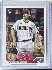 2023 Topps RC Rookie Debut Corbin Carroll #US244 Arizona Diamondbacks